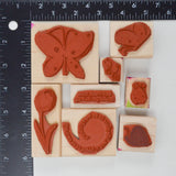 Garden + Insect Stamps - Set of 8