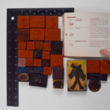 Native American Rock Art Rubber Stamps - Set of 31