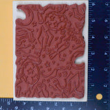 Graduation Large Rubber Stamp