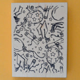 Graduation Large Rubber Stamp