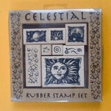 Celestial Rubber Stamps - Set of 8