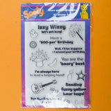Sooty Icons and Sentiments Mountable Acrylic Stamp Set