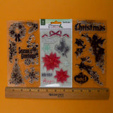 Christmas Mountable Acrylic Stamps