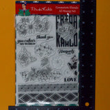 Frida Kahlo Geometric Florals Mountable Acrylic Stamp Set