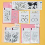Assorted Mini Floral Mountable Stamps + Dies