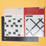 Concord & 9th Large Geometric Clear Mountable Stamps