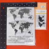 Altenew World Map Clear Mountable Stamps