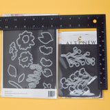 Altenew Blooming Bouquet + Blooming Branches Stamp + Die Sets