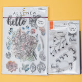 Altenew Blooming Bouquet + Blooming Branches Stamp + Die Sets