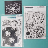 Concord & 9th Floral Clear Mountable Stamps + Stamp + Die Sets
