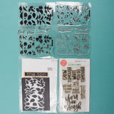 The Ton + Essentials by Ellen Plant-Themed Mountable Stamp & Die Sets