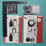 The Greetery Bottled Up + Cozy Cup Stamp & Die Sets