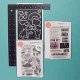 Essentials by Ellen Pure Magic Stamps + Unicorns N' Rainbows Stamp & Die Set