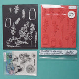Jane Davenport Build-a-Bouquet Stamps + Tim Holtz Flower Jar Stamp & Die Set