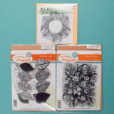 Large Floral + Leaves Mountable Stamp Sets
