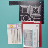 Messy Stitches Clear Stamp Set + Penciled Outlines Stamp & Die Set