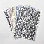 Alphanumeric Sticker Bundle Default Title
