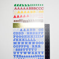 Alphabet Sticker Bundle