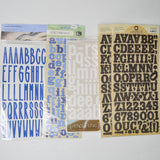 Alphabet Sticker Bundle