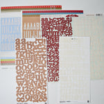 Alphanumeric Sticker Bundle