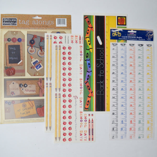 School Themed Sticker Bundle