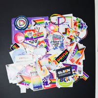 LGBT Themed Sticker + Pin Bundle