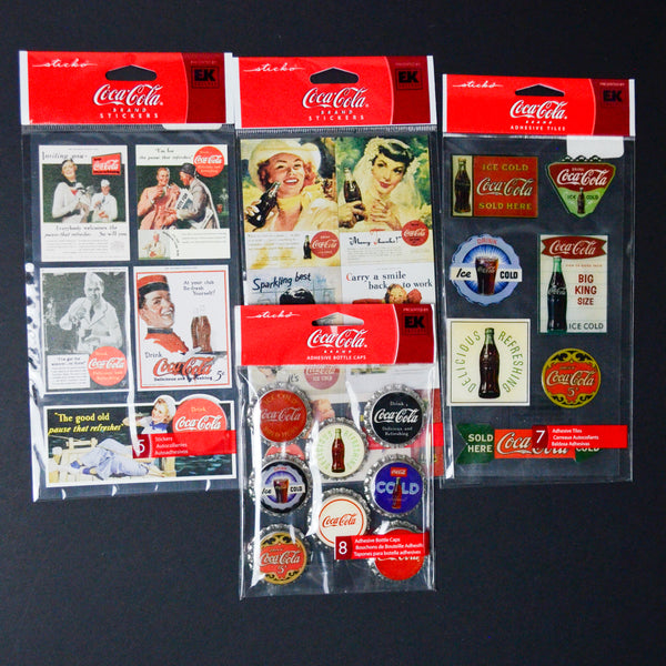 Sticko Coca Cola Sticker Bundle