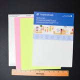 Clear Film + Assorted Sticker Paper Bundle