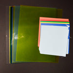 Colorful Acetate Film + Origami Paper Bundle