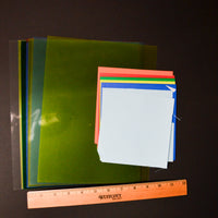 Colorful Acetate Film + Origami Paper Bundle