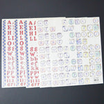 Alphabet Sticker Bundle