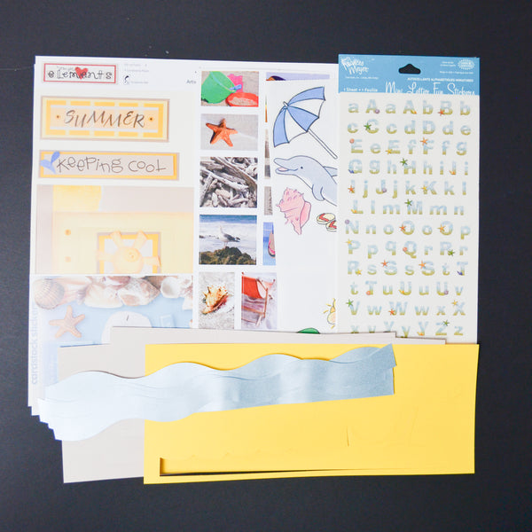 Beach Themed Sticker Bundle