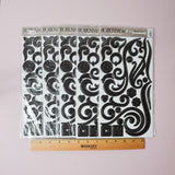 Black Polka Dot Chipboard Alphabet Sticker Bundle