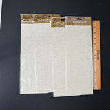 Canvas Print Chipboard Alphabet Sticker Bundle