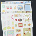 Chipboard Scrapbooking Sticker Bundle