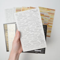 Word Sticker Bundle