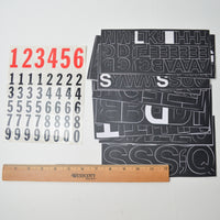 Number + Letter Sticker Bundle