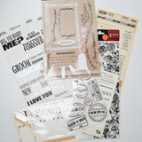 Wedding Stickers + Memories Rub-On Transfer Bundle