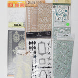Ornate Scrapbook Decorative Stickers Bundle