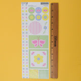 Pastel Floral + Butterfly Sticker Sheet