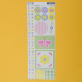 Pastel Floral + Butterfly Sticker Sheet