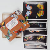 Butterfly Box Vintage Stickers