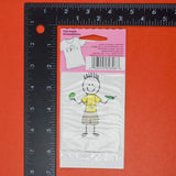 Frog, Lizard + Spider Lover Stick Figure Iron On Transfer