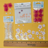 3D Flower Sticker Embellishments