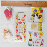 Assorted Birthday Celebration Stickers