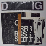 Large Black Alphabet Stickers