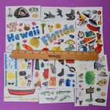 Camping + Vacation Stickers