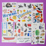 Camping + Vacation Stickers
