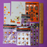 Halloween + Candy Corn Stickers