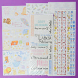 Birth + Baby Boy Stickers